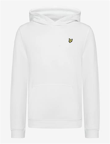 LYLE & SCOTT Pullover Hoodie - WHITE - 122-128