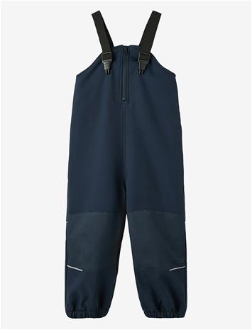 NAME IT Nmnalfa08 Softshell Bib Pant Solid Fo - DARK SAPPHIRE - 98