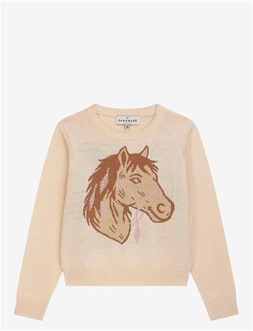 DANAMADE Pullover Dmiriam - CRÈME - 122