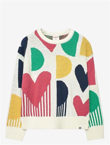 BOBOLI Knitwear Pullover - OFF WHITE - 116