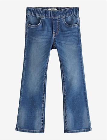 LINDEX Freja Flared Leg Jeans - DARK DENIM - 110