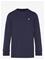 LYLE & SCOTT Plain Ls T-Shirt - NAVY - 164-170 – kuva 2