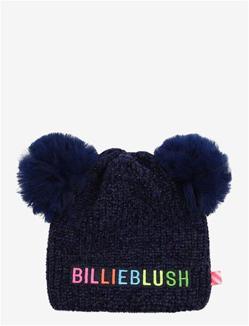 BILLIEBLUSH Pull On Hat - NAVY - SIZE TWO