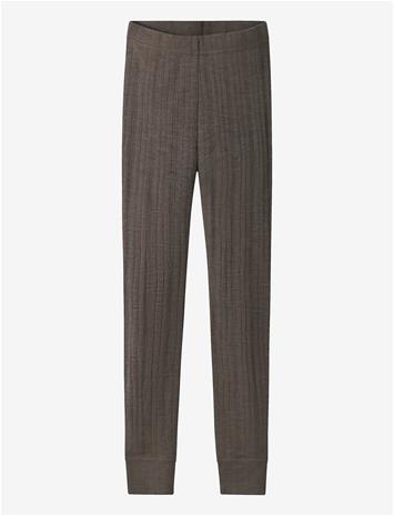 NAME IT Nkmwang Wool Needle Longjohn Solid - MOREL - 116 – kuva 2/2
