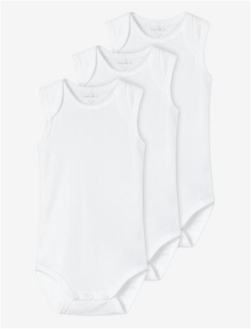NAME IT Nbnbody 3P Tank Solid White 3 Noos - BRIGHT WHITE - 86