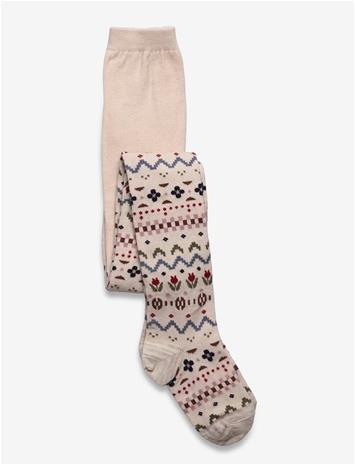 MP DENMARK Nora Tights - ECRU - 56/62