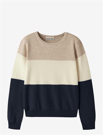 NAME IT Nkmvohan Ls Knit - SESAME - 146-152
