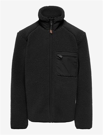 ONLY & SONS Osjdallas Sherpa Jacket - PHANTOM - 134