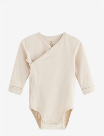 LINDEX Wrap Bodysuit - LIGHT BEIGE - 62 – kuva 2/2