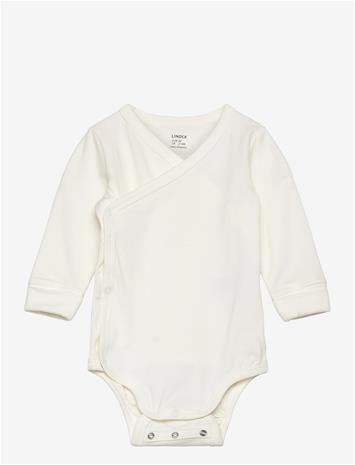 LINDEX Wrap Bodysuit - LIGHT DUSTY WHITE - 56