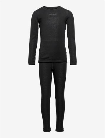 Craft Core Warm Underställ JR, Black, 86-92