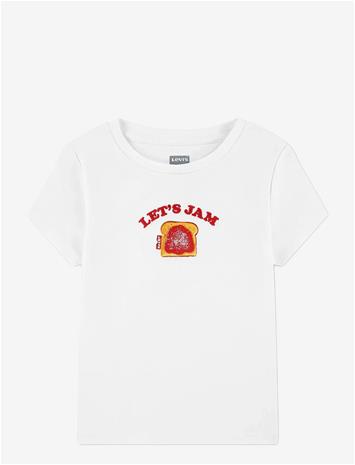 LEVI'S Levi's® Ribbed Jam Tee - BRIGHT WHITE - 116