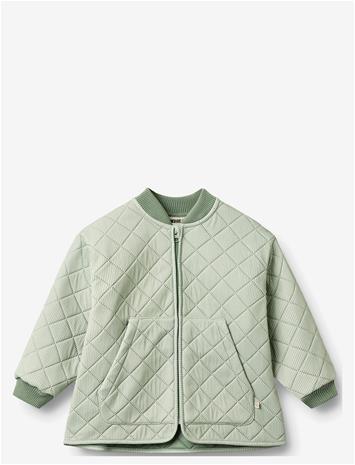 WHEAT Thermo Jacket Vando - GREEN STRIPE - 110