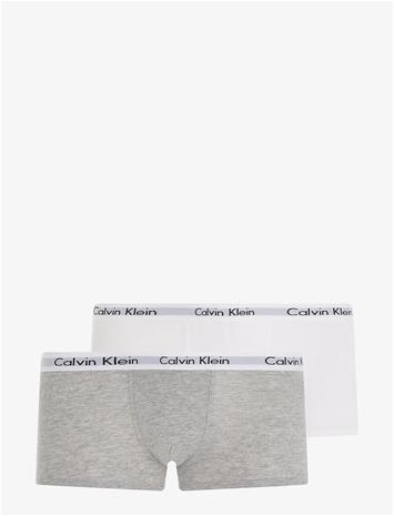 CALVIN KLEIN 2 Pack Trunk - WHITE GREY HTR - 164-170
