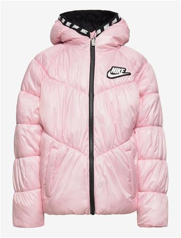 NIKE Nike Chevron Solid Puffer Jacket - PINK FOAM - 110-116