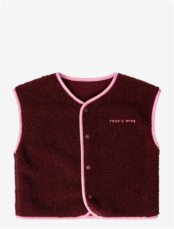 THAT'S MINE Jordan Vest - DARK CHERRY - 92 cm/2Y