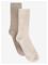HUTTELIHUT Wool Rib Socks 2-Pack - CAMEL MELANGE - 15\18 – kuva 2