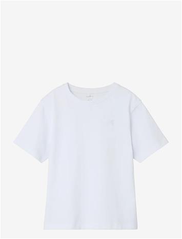 NAME IT Nkmgreg Ss Nreg Top Noos - BRIGHT WHITE - 116