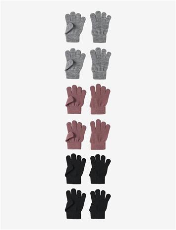 NAME IT Nmfmagic Gloves 6P - BLACK - One Size