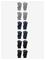 NAME IT Nkmmagic Gloves 6P - BLACK - 5 – kuva 2