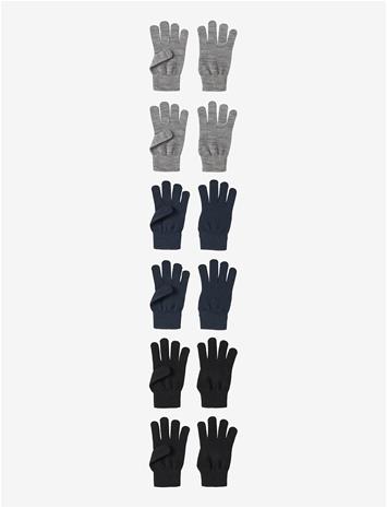 NAME IT Nkmmagic Gloves 6P - BLACK - 5