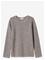 NAME IT Nkfwang Wool Needle Ls Top Solid - SATELLITE - 122-128 – kuva 2