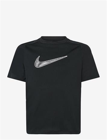 NIKE B Nk Df Multi Ss Top Hbr - BLACK/WHITE - 128-137