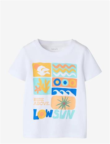 NAME IT Nmmjenses Ss Top - BRIGHT WHITE - 86