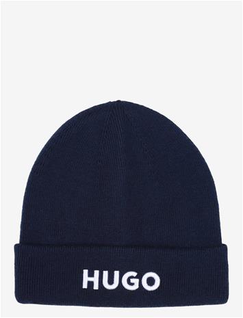 HUGO KIDS Pull On Hat - NAVY - 54/56