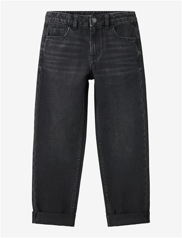 MANGO Regular Fit Jeans With Rolled-Up Hem - OPEN GREY - 146
