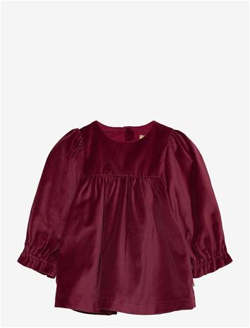 WHEAT Dress L/S Elvira - RUBY RED - 92