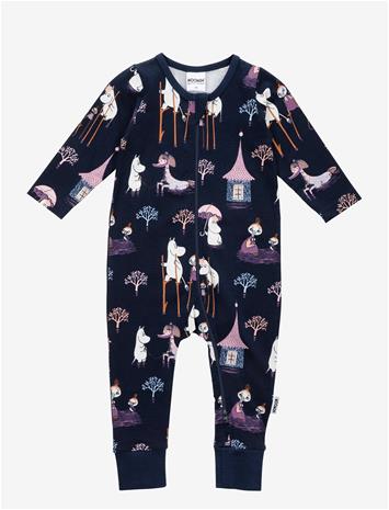 MOOMIN Översvämning Pyjamas - DARK BLUE - 98
