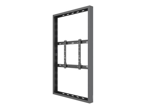 Multibrackets M Pro Series - enclosure - low profile - for digital signage LCD panel - medium - black