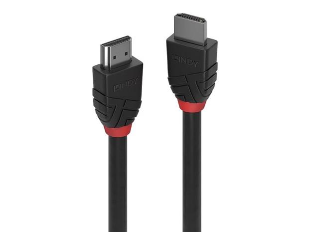 Lindy Black Line HDMI cable with Ethernet - 3 m