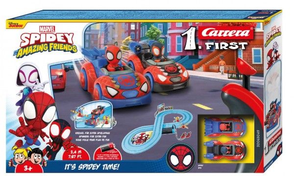 Carrera First Spidey Web Spinners Race Track 2.4m