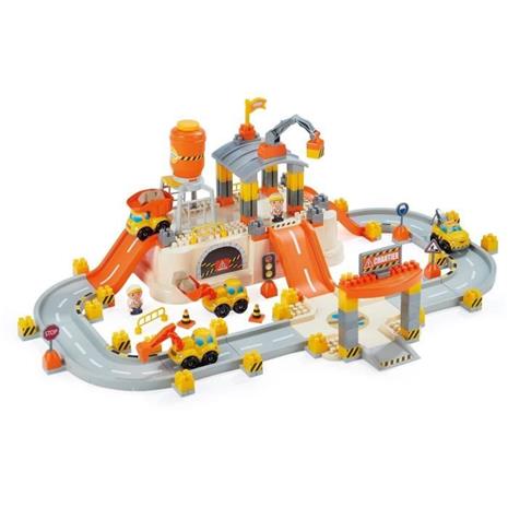 Abrick Ecoiffier - Complete Building Kit with Accessories 124pcs