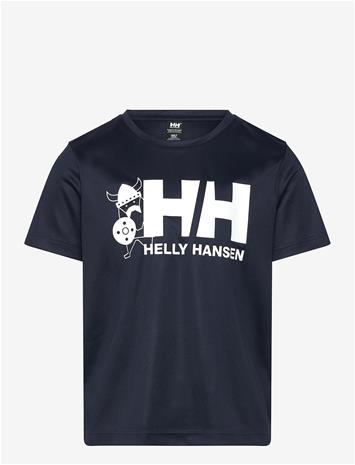 HELLY HANSEN K Hh Tech Graphic T-Shirt - NAVY - 98