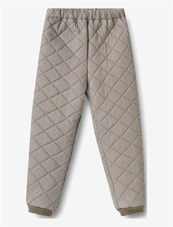 WHEAT Thermo Pants Alex - BROWN STRIPE - 152
