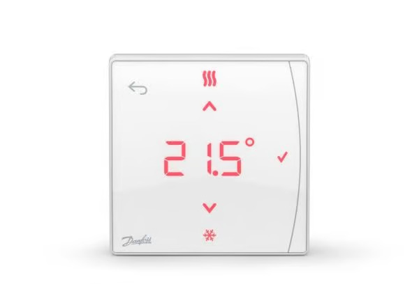 Danfoss Icon2 RT wireless room thermostat w/display w/mounting