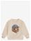 MINYMO Sweatshirt Ls - BEIGE MELANGE - 128 – kuva 4