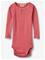 WHEAT Rib Body L/S Lotta - RASPBERRY - 92 – kuva 2