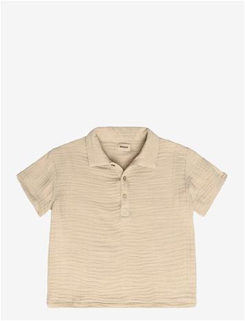 WHEAT Shirt S/S Svend - WARM SAND - 122