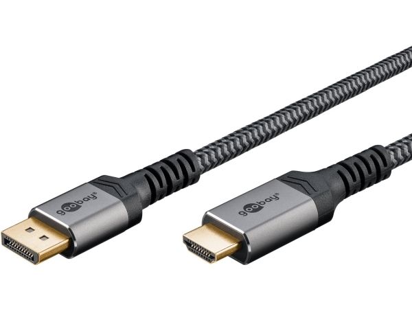 Pro DP 1.2 - HDMI 2.0 Sleeve - Black - 3m