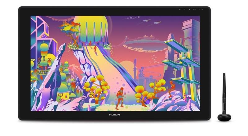 Huion Kamvas 24 Plus, piirtonäyttö