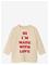 NAME IT Nbflaba Ls Top - WHITE SWAN - 68 – kuva 2