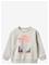WHEAT Sweatshirt L/S Ellis - LIGHT MELANGE GREY - 104 – kuva 2