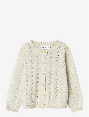 NAME IT Nmfbanni Ls Knit Card Noos - PEYOTE MELANGE - 104