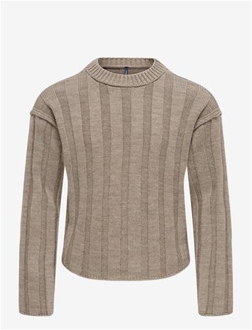 KIDS ONLY Kogtessa L/S O-Neck Pullover Knt - STRING - 146-152