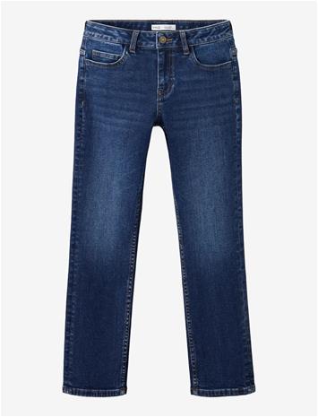 MANGO Slim Fit Cotton Jeans - OPEN BLUE - 152