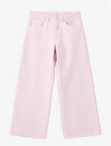 MANGO Jeans Wide Leg - PINK - 152